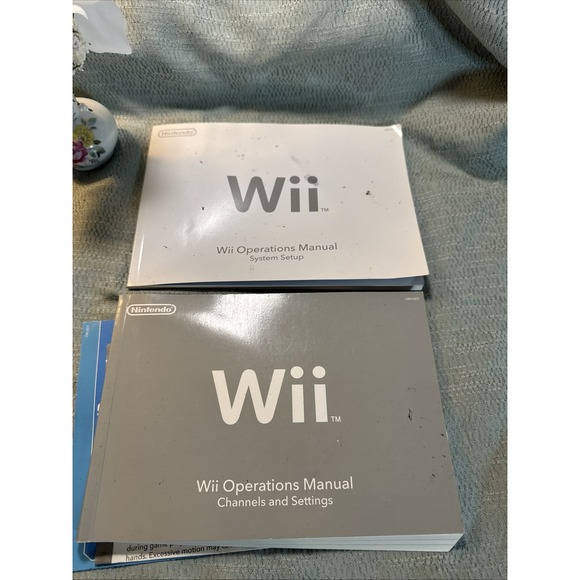 Nintendo Other - Nintendo Wii Operations Manual Channels andSettings Instruction And System Setup